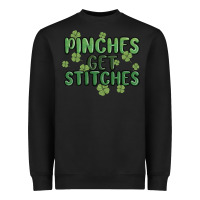 Black pinches get stitches Heavyweight Sweatshirt - MaliasSmallBusiness