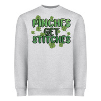 Pinches Get Stitches Heavyweight Sweatshirt | Teevron