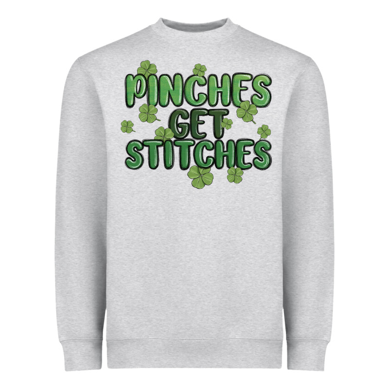 Pinches Get Stitches Heavyweight Sweatshirt by MaliasSmallBusiness | Teevron
