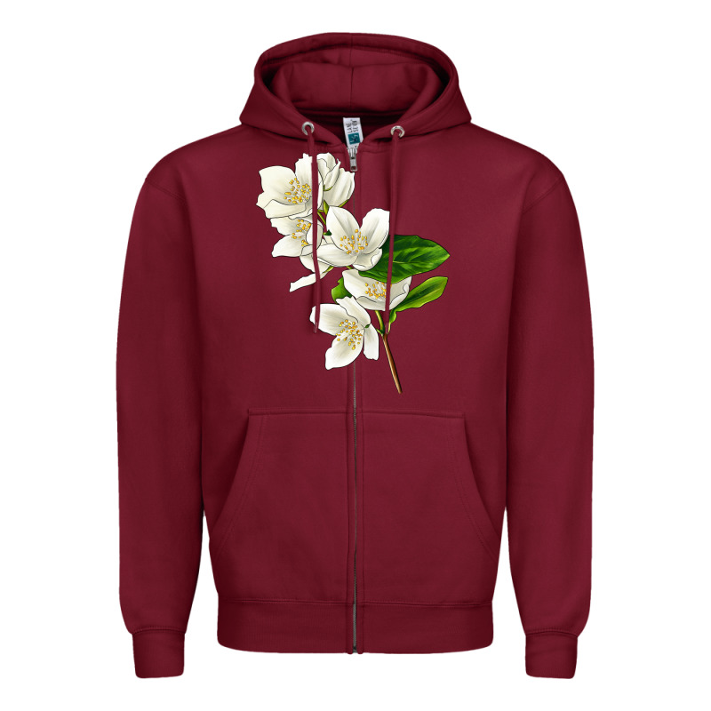 Mock Oranges Zipper Hoodie by LillyAllenDesigns | Teevron