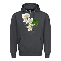 Smoke Mock Oranges Zipper Hoodie - LillyAllenDesigns