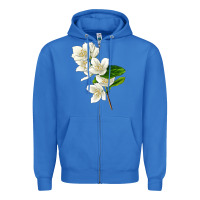 True Royal Mock Oranges Zipper Hoodie - LillyAllenDesigns