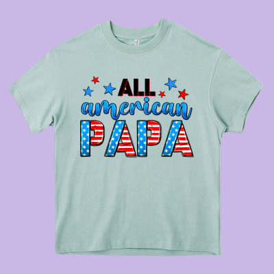 All American Papa Heavy Core Tee Designed By Neo Western