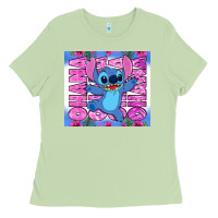 Matcha stitch ohana Ladies Tee - Zillion Design Studio