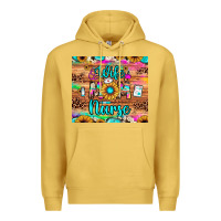 Antique Gold wife mom nurse Premium Hoodie - JahusDesignShop