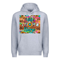 Heather Grey wife mom nurse Premium Hoodie - JahusDesignShop