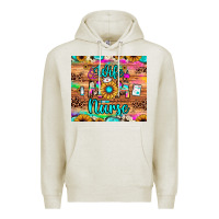 Oatmeal Heather wife mom nurse Premium Hoodie - JahusDesignShop