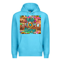 Ocean Blue wife mom nurse Premium Hoodie - JahusDesignShop