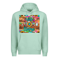 Seafoam wife mom nurse Premium Hoodie - JahusDesignShop