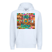 White wife mom nurse Premium Hoodie - JahusDesignShop