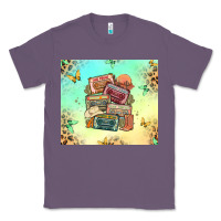 Lavender country cassette tapes Classic Tee - MaliasSmallBusiness