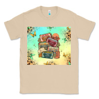 Mushroom country cassette tapes Classic Tee - MaliasSmallBusiness