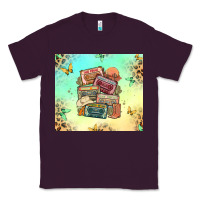 Plum country cassette tapes Classic Tee - MaliasSmallBusiness