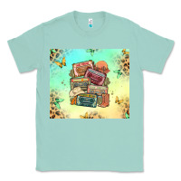 Seafoam country cassette tapes Classic Tee - MaliasSmallBusiness
