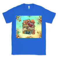 True Royal country cassette tapes Classic Tee - MaliasSmallBusiness