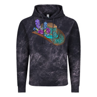 Cloud Black cowboy hat Vintage Hoodie - AdoDesignShop