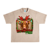 French Oak merry christmas y'all highland cow Urban Heavy Tee - Jasminsmagicworld