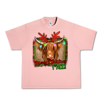 Salmon merry christmas y'all highland cow Urban Heavy Tee - Jasminsmagicworld