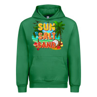 Emerald Sun salt sand Urban Hoodie - FaDigitalArtStudio