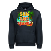 Navy Sun salt sand Urban Hoodie - FaDigitalArtStudio