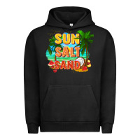 Pigment Black Sun salt sand Urban Hoodie - FaDigitalArtStudio