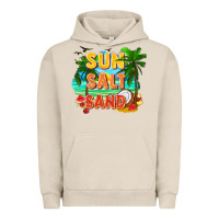 Pigment French Oak Sun salt sand Urban Hoodie - FaDigitalArtStudio