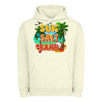 Pigment Pistachio Sun salt sand Urban Hoodie - FaDigitalArtStudio