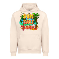 Sandshell Sun salt sand Urban Hoodie - FaDigitalArtStudio