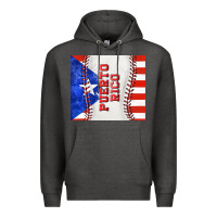 Charcoal Heather baseball puerto rico tumbler tbs Premium Hoodie - TumblerDesignByShophia