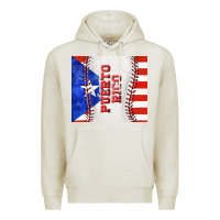 Oatmeal Heather baseball puerto rico tumbler tbs Premium Hoodie - TumblerDesignByShophia