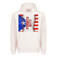Pale Pink baseball puerto rico tumbler tbs Premium Hoodie - TumblerDesignByShophia