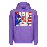 Purple baseball puerto rico tumbler tbs Premium Hoodie - TumblerDesignByShophia