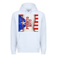 White baseball puerto rico tumbler tbs Premium Hoodie - TumblerDesignByShophia