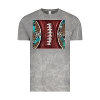 Cloud Rock western pattern and american football Vintage Tee - BarkalooDesign
