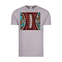 Vintage Zinc western pattern and american football Vintage Tee - BarkalooDesign
