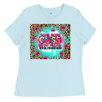 Baby Blue some moms cuss too much it's me i'm some moms Ladies Tee - Zillion Design Studio
