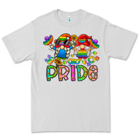 Dove Grey pride Premium Tee - CowhideDigitalArt