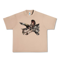 Burro Triceratops Horridus Face Urban Heavy Tee - LillyAllenDesigns
