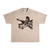 French Oak Triceratops Horridus Face Urban Heavy Tee - LillyAllenDesigns