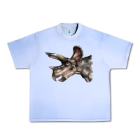 Grape Ice Triceratops Horridus Face Urban Heavy Tee - LillyAllenDesigns