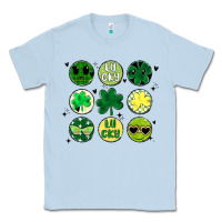 Dusty Blue st patrick's day Classic Tee - MaliasSmallBusiness