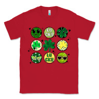 Red st patrick's day Classic Tee - MaliasSmallBusiness