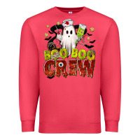 Cardinal Boo Boo Crew Nurse Premium Sweatshirt - texasbilliewilder