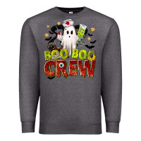 Charcoal Heather Boo Boo Crew Nurse Premium Sweatshirt - texasbilliewilder