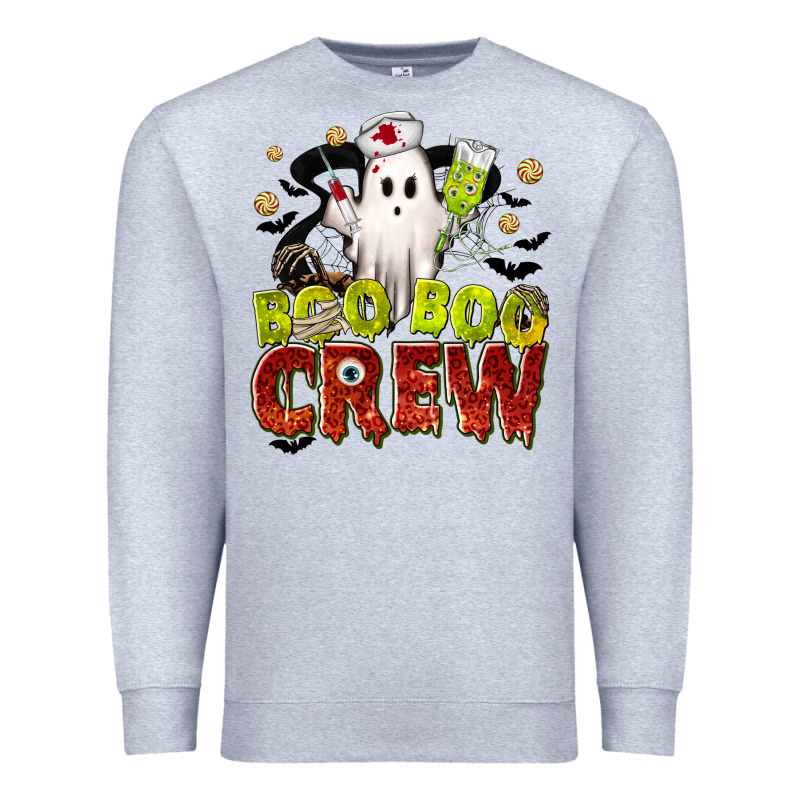 Boo Boo Crew Nurse Premium Sweatshirt by texasbilliewilder | Teevron