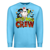 Ocean Blue Boo Boo Crew Nurse Premium Sweatshirt - texasbilliewilder
