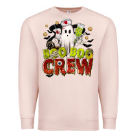 Pale Pink Boo Boo Crew Nurse Premium Sweatshirt - texasbilliewilder