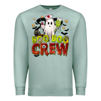 Seafoam Boo Boo Crew Nurse Premium Sweatshirt - texasbilliewilder