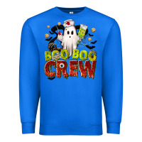 True Royal Boo Boo Crew Nurse Premium Sweatshirt - texasbilliewilder