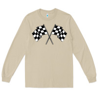 Mushroom race flag Long Sleeve Tee - MaliasSmallBusiness